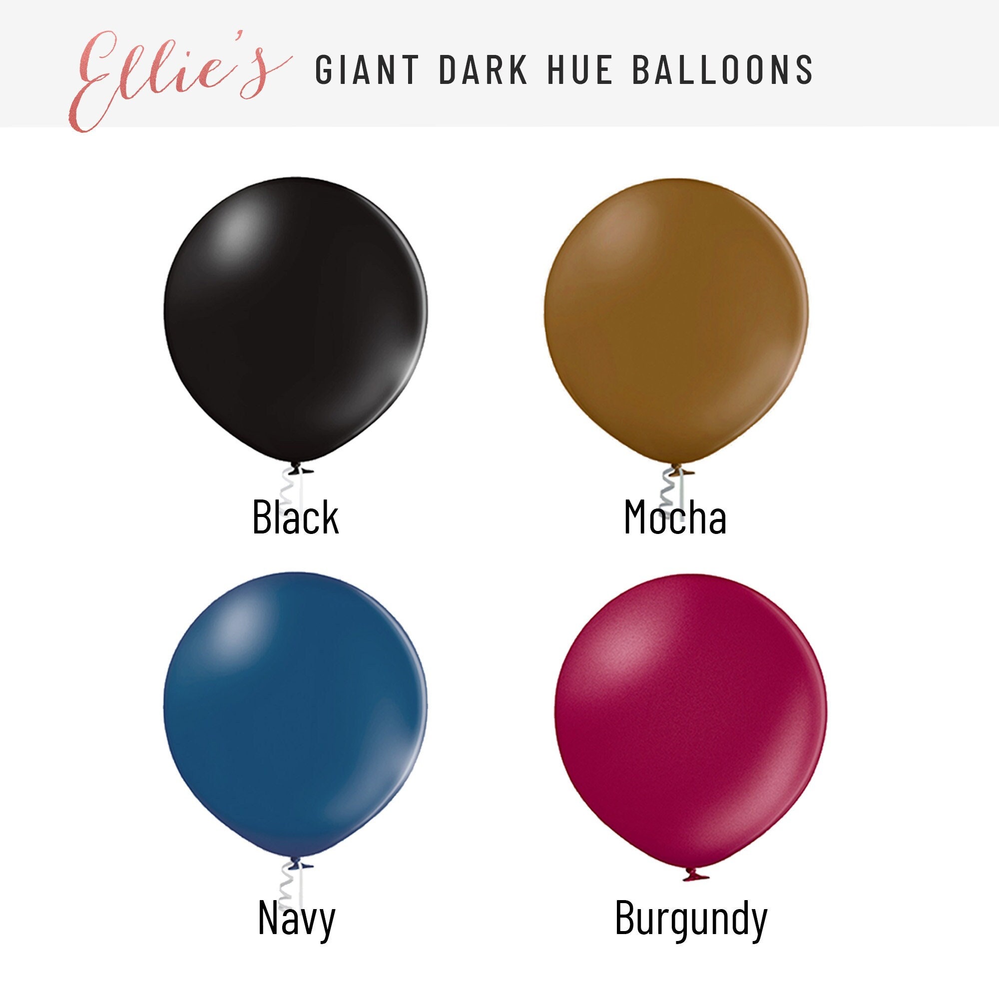 Globos Premium, ELIJA su color y tamaños, globos de fiesta de cumpleaños  mate y cromados de calidad, despedida de soltera o globos de baby shower -   España