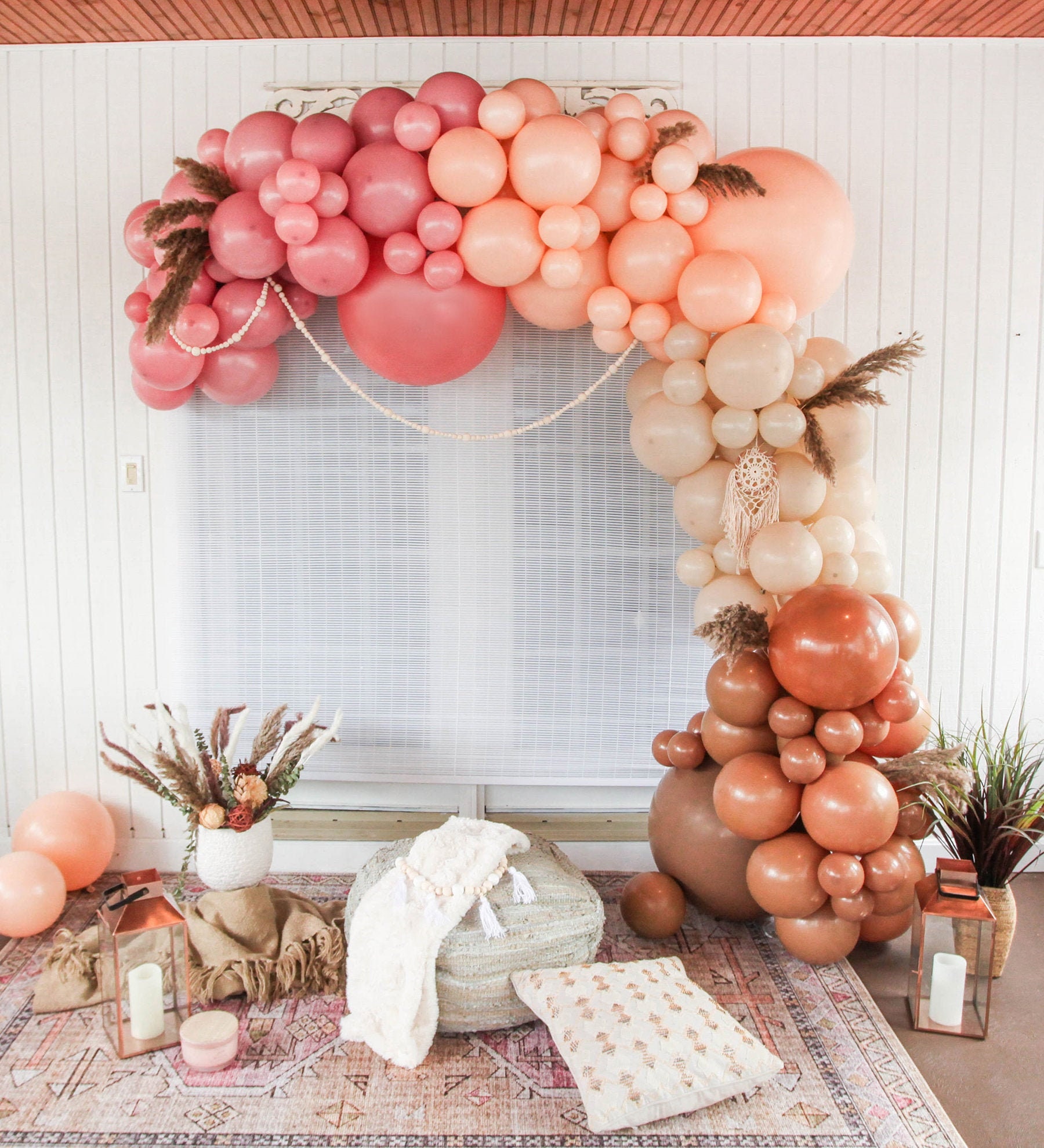 Boho Balloon Bliss: 155 Pieces Of Pastel Perfection! - k87ffi0