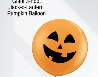 Reuze Jack-O-Lantern-ballon, decoratie Halloween-feest (36 inch)