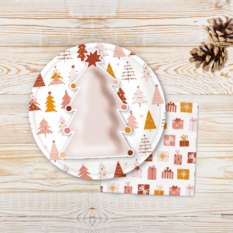 ElliesPartySupply Christmas Present Icon Napkins