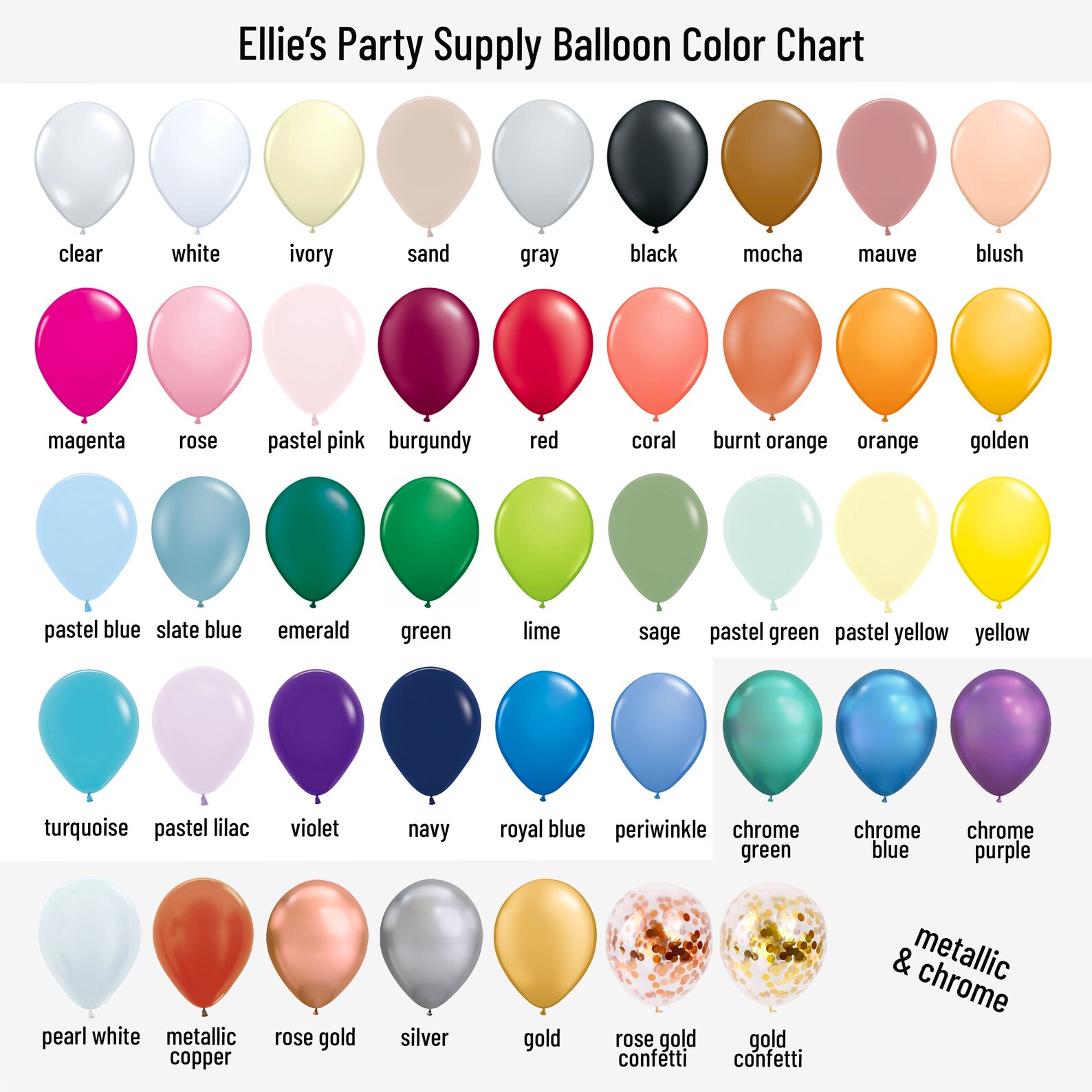 Custom Balloon Bouquet Custom Balloon Pack With 10 Balloons Etsy