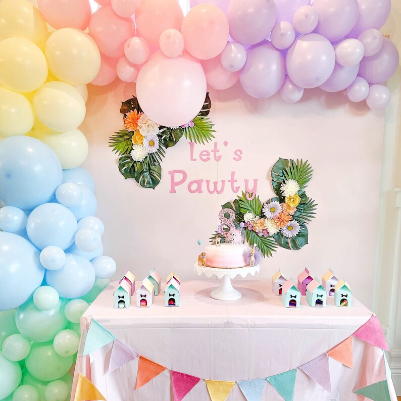 Pastel Rainbow Balloon Garland Kit PREMIUM MATTE Quality DIY Etsy