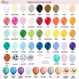 Palloncini Premium, SCEGLI il tuo colore e le tue dimensioni, palloncini di qualità opachi e cromati per feste di compleanno, palloncini per addio al nubilato o baby shower