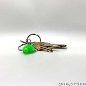 Adorable Tiny Turtle Keychain