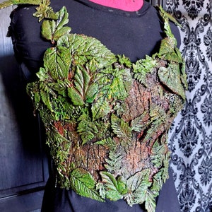 Forest Cuirass Preorder - READ DESCRIPTION faerie druid witch larp cosplay costume custom fae elf elven costume armour faun fantasy renfaire