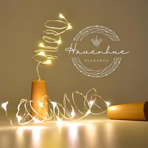 Wine Bottle Lights, Warm LED String Lights for Wine Bottles, Cork Lights, Unique Home Decor, DIY Bottle Lighting for Parties & Gifts