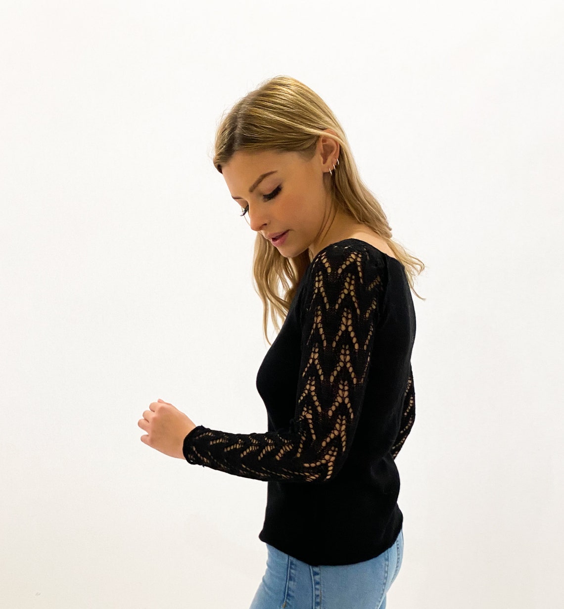 Alpaca women Blouse Knit Blouse Knit Blouse Women Alpaca