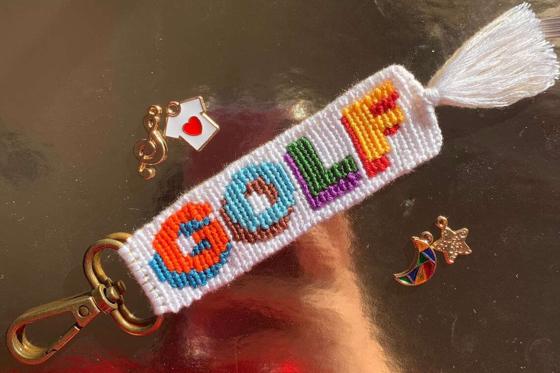 GOLF LE FLEUR Keychain Tyler el creador inspirado Etsy