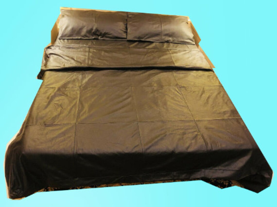 Uper soft heavy duty Genuine Calf NAPA Leather Bed Sheet With Etsy