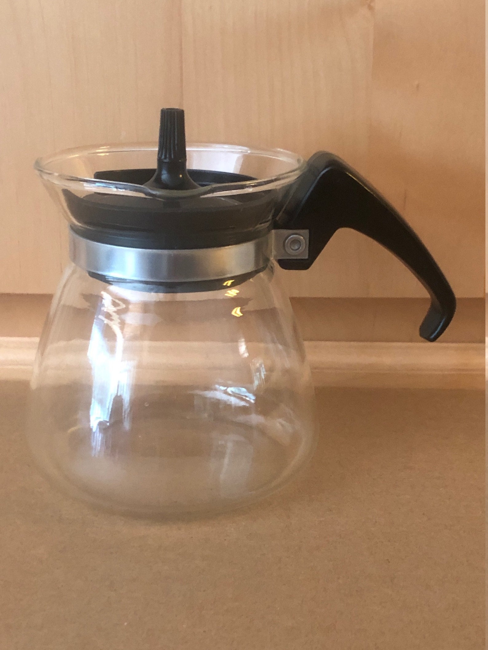 Pyrex 802 Twocup Serving Coffee Pot Small Carafe Clear Etsy UK