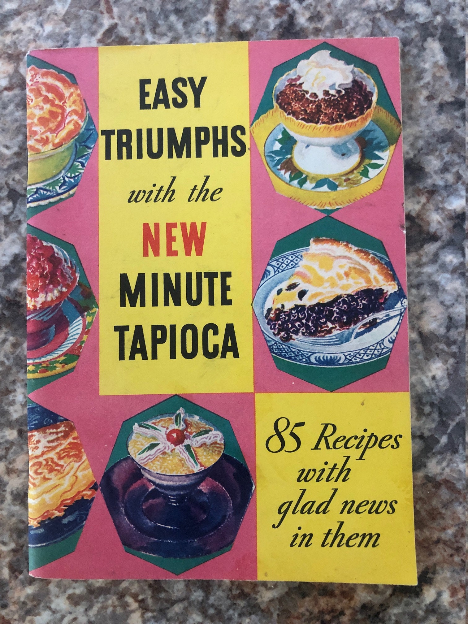 1934 USA cookbook New Minute Tapioca 85 recipes 1934 USA cookbook New Minute Tapioca 85 recipes