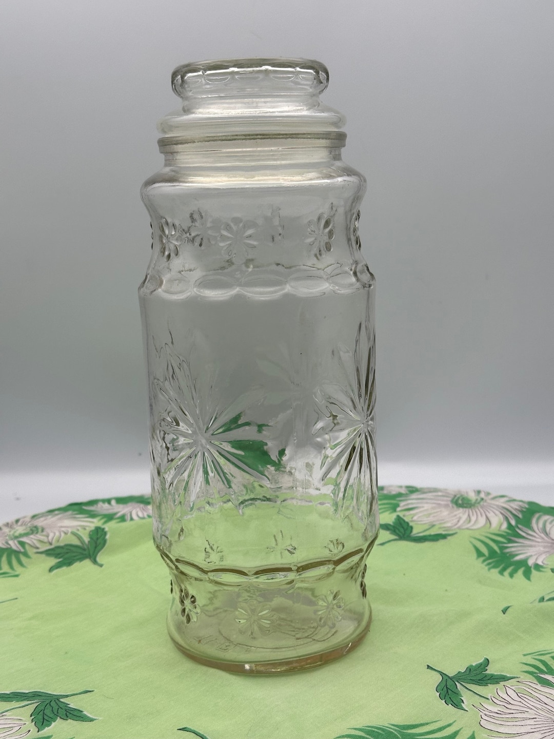 Vintage 1980 Planters Peanuts Starburst Canister Jar Etsy