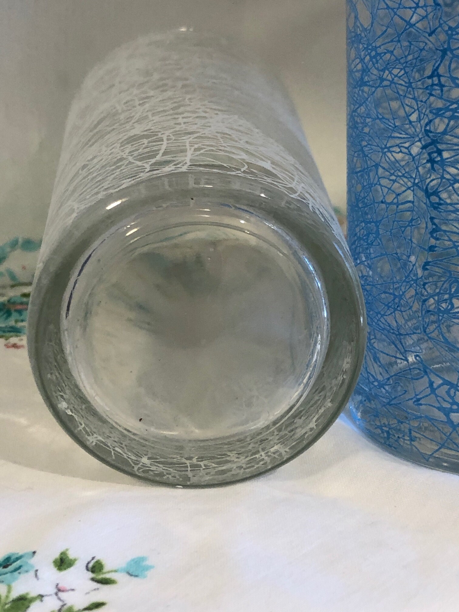 Vintage 1970s Spaghetti String Set of Two 2 1 Blue 1 - Etsy