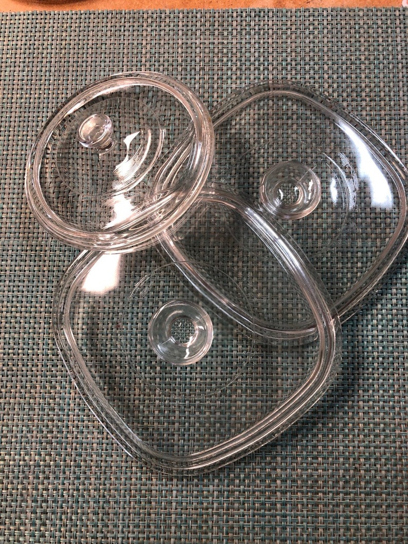Vintage 1950s/1990s, PYREX AND MORE Replacement Lids, Glass Lids, Pyrex