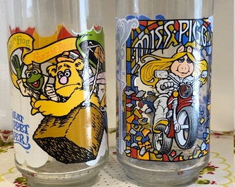Vintage 1981 Muppet Caper Glass – Mcdonald's Collectible, Miss