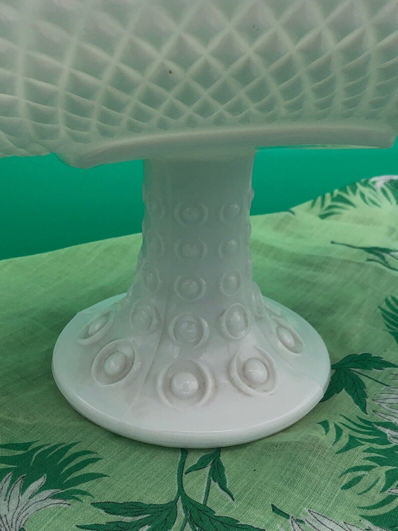 Vintage 1960s Smith Glass Milk Glass Banana Boat Fruit Etsy