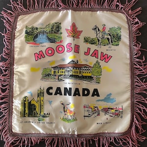 50s Souvenir Pillow - Etsy