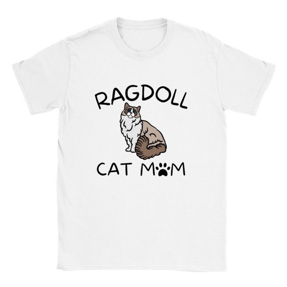 Ragdoll Cat T-shirt Gift for Women, Ragdoll Cat Lover Gift