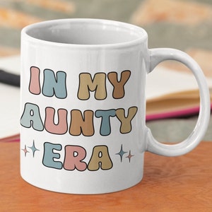 Aunty Mug Funny Aunty Gifts from Niece Nephew Auntie Gift Aunty Coffee Mug Birthday Christmas gift For Aunty Present From Sister Auntie Gift