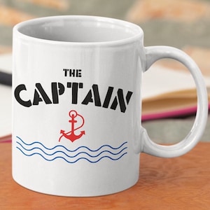 Captain Mug: Funny Boating Gift for Sailors