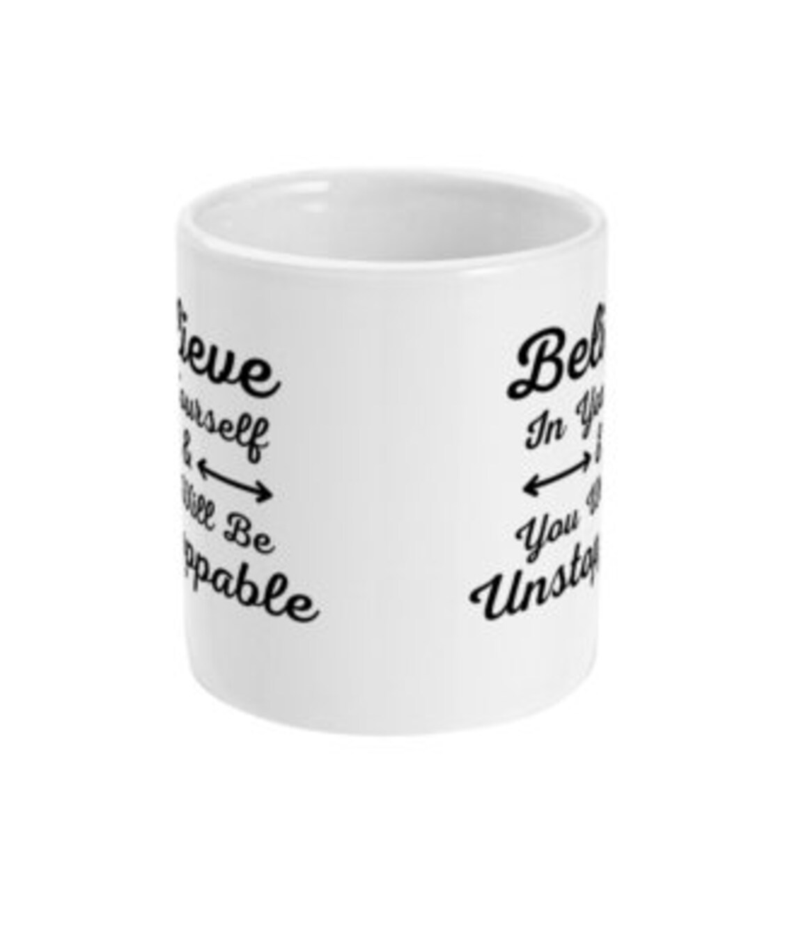 Motivierende Spruch Tasse Glaube an dich selbst Etsy