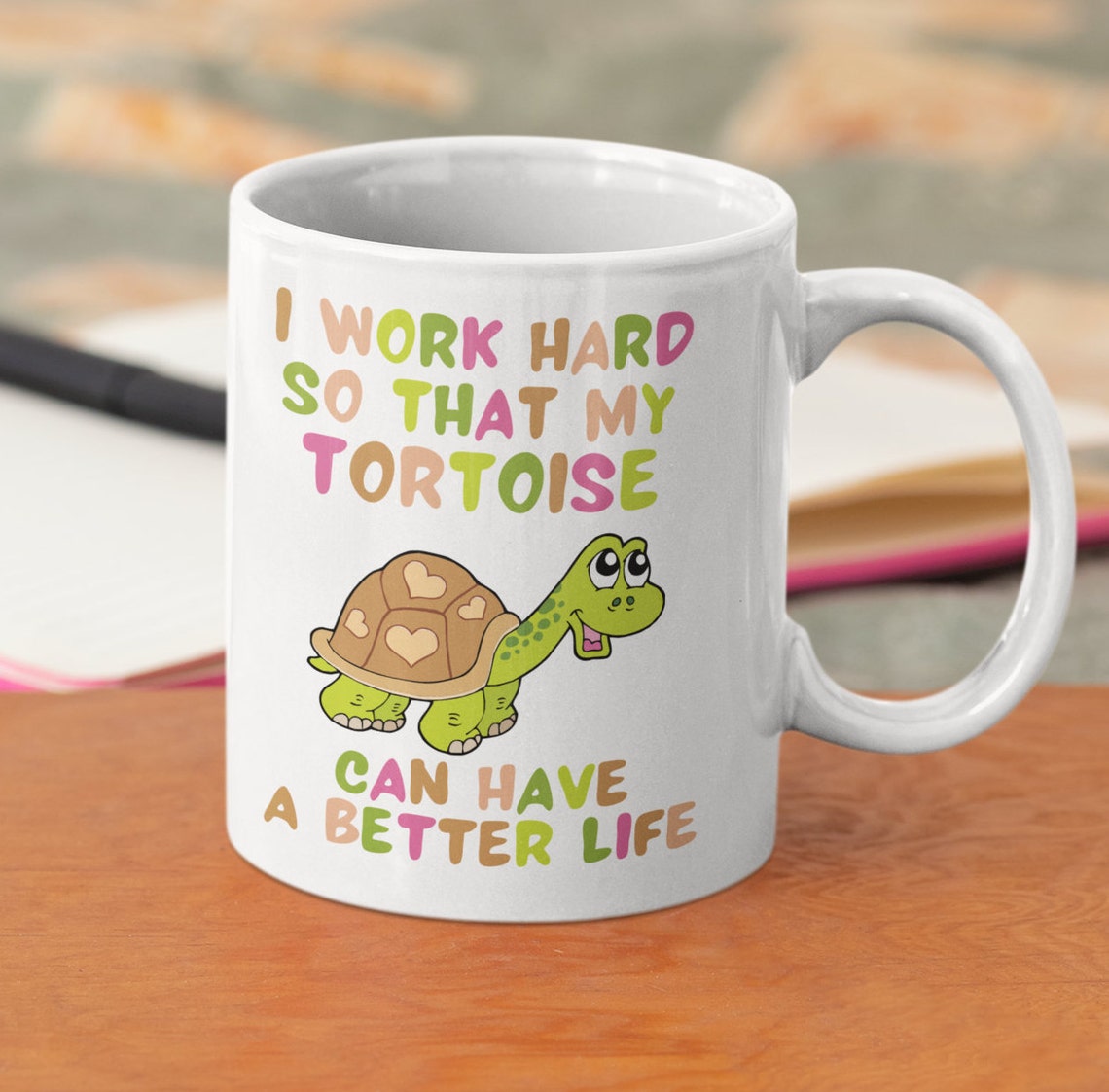 Tortoise Gift Tortoise Mug Tortoise Lover Gift Pet Etsy