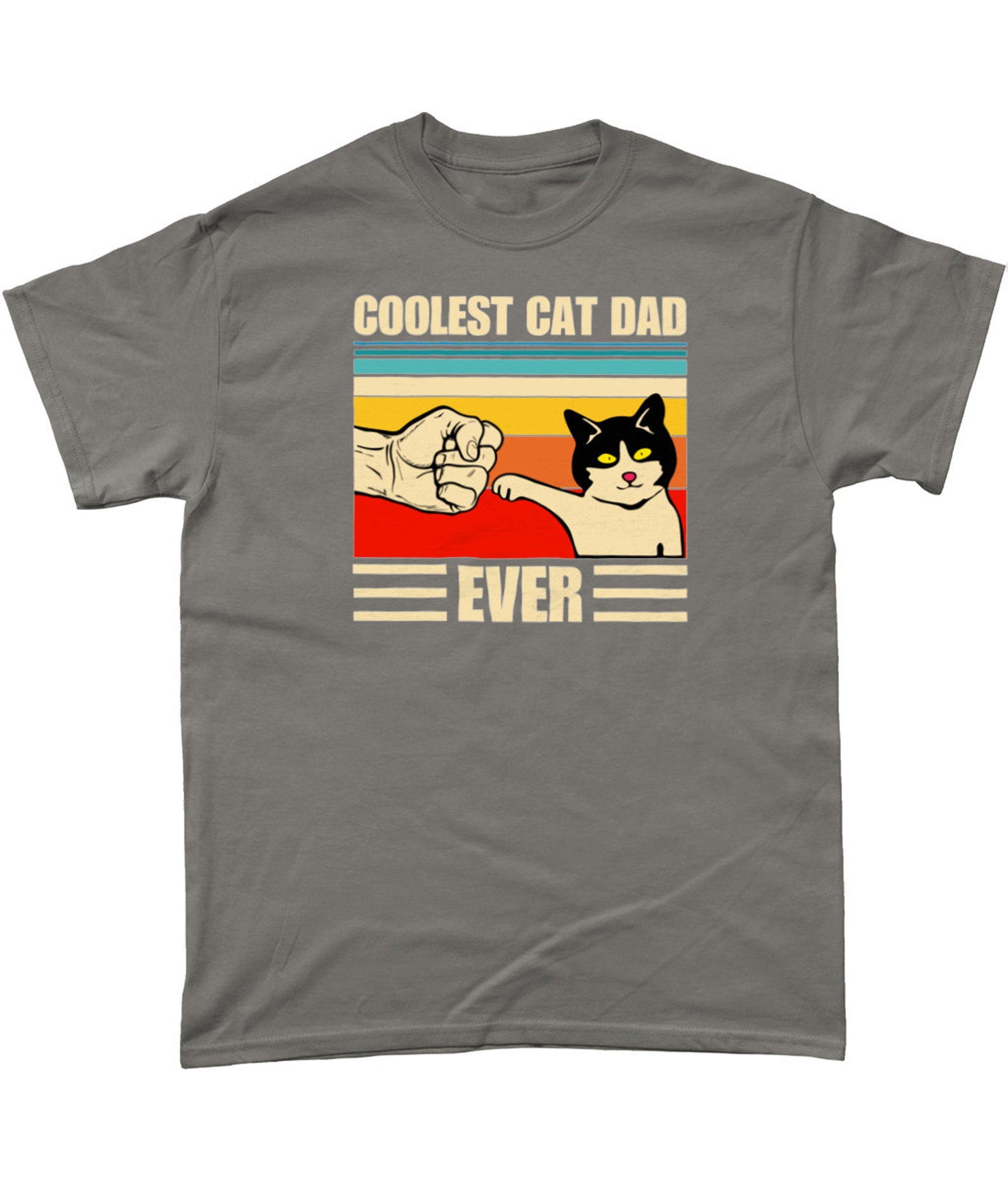 Cat Dad Shirt Funny Cat Dad Tshirt Gift Mens Funny T Shirt Etsy