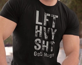 Gym Workout Sayings Shirt Funny Weightlifting Gift, Bodybuilding Graphic Tshirt, Funny Fitness Shirt