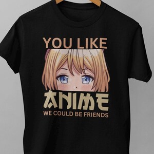 Anime Tshirt Unisex Anime Lover Gift Anime Shirt Japanese Manga Style Graphic Tee Anime TShirt Funny Anime Birthday Gift Idea Anime Clothing