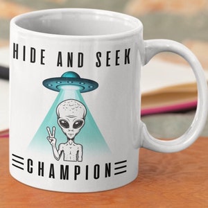 UFO Alien Mug Funny Aliens UAP Mug Gift Flying Saucer Gifts Funny Scifi Mug Gift Area 51 Gift Disclosure Mug Funny Flying Saucer Coffee Cup
