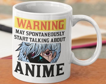 Funny Anime Gift Mug: Japanese Manga Gift, Anime Lover Presents