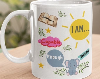 Mindset Mug Law of Attraction Mug Gifts Her Mindfulness Gift Motivational Mug Inspirational positivity affirmation gift mindset gift for her