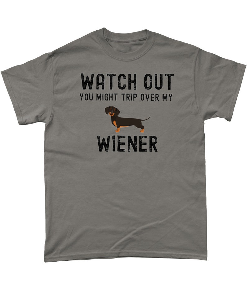 Funny Wiener Shirt Gift for Men, Dachshund dad gift, Dachshund Shirt, sausage dog, Doxie gift for him weiner dog shirt Dachshund gift man bild 8