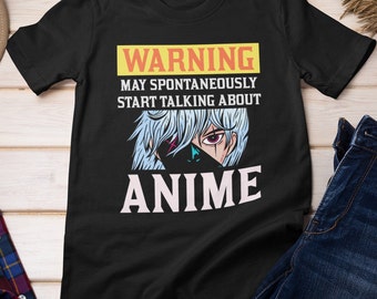 Anime Shirt, Anime Lover T-Shirt Gifts, Manga Style Graphic Tee