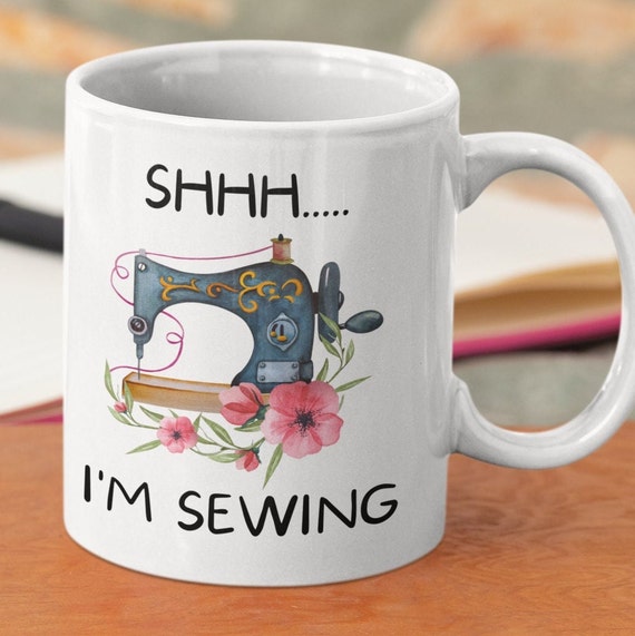 Sewing Mug Sewing Gifts for Women Sewing Coffee Mug Seamstress