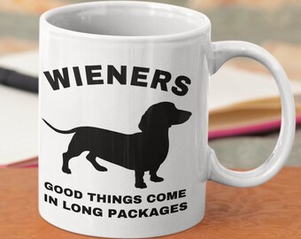 Dachshund Coffee Mug, Wiener Dog Lover Gift, Weiner Dog Mom gift, Doxie Present, Dachshund Owner Mug