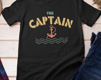 Gift For Boat Owner, Yachting Shirt, Sailing Captain T-Shirt, Nautical Anchor Boat Owner Gift