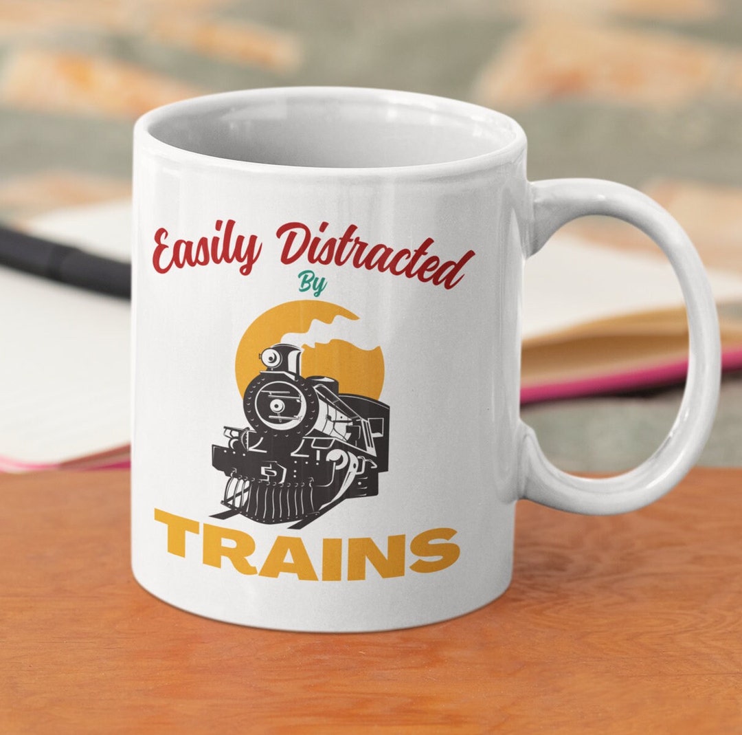 Train Lover Mug Gift Funny Trains Gift Funny Steam Train Mug - Etsy
