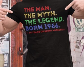 60th Birthday Gift For Men, 60th Birthday T Shirt, 60th Birthday Presents For Dad, Brother, Husband, Friend