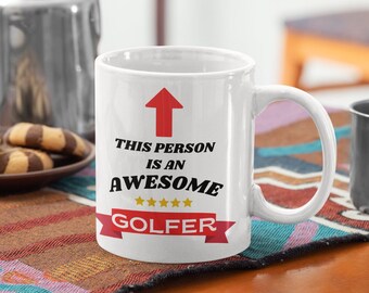Funny Golfing gifts for dad brother boyfriend Golf Mug Golfer gift for men Golfing mug Gift Golf  Birthday present Dad Funny golfer Mug Gift