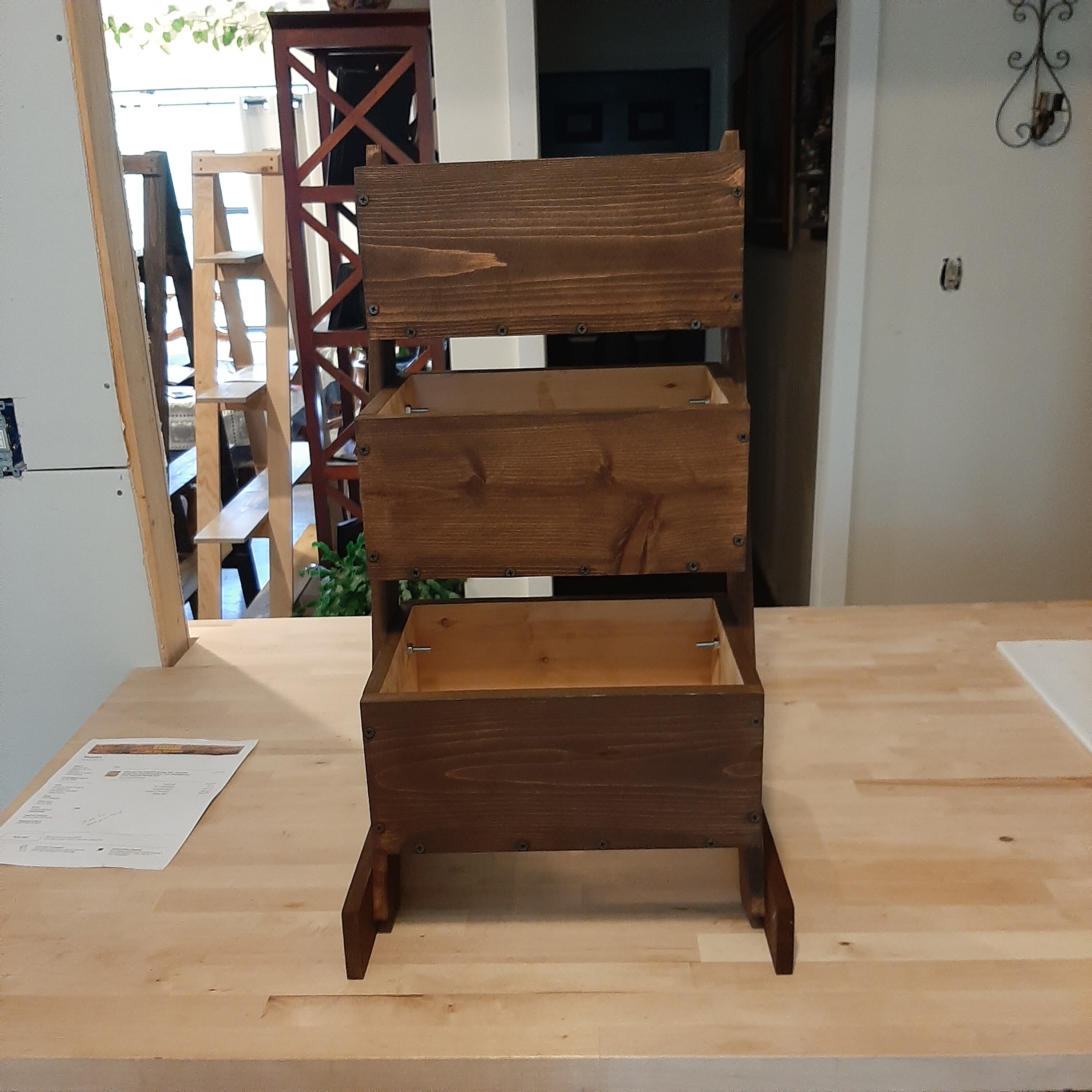 3 contenedores de almacenamiento de verduras de nivel | Etsy