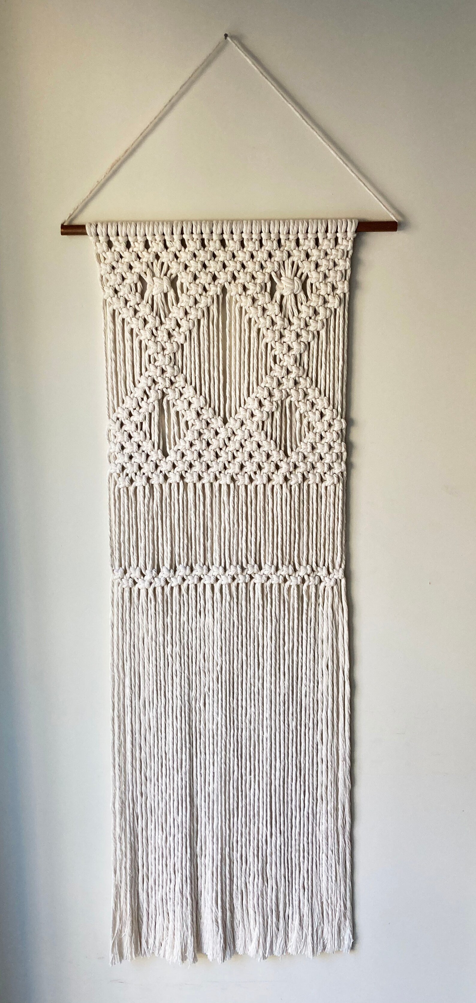 Macrame Wall Hanging Extra Long Etsy