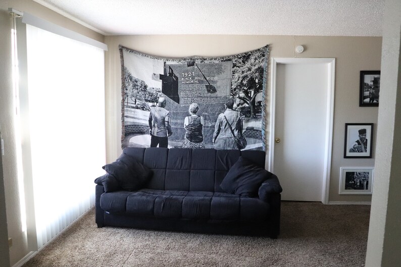 A Black Wall Street Memorial Blanket Tulsa Oklahoma Riot Christmas