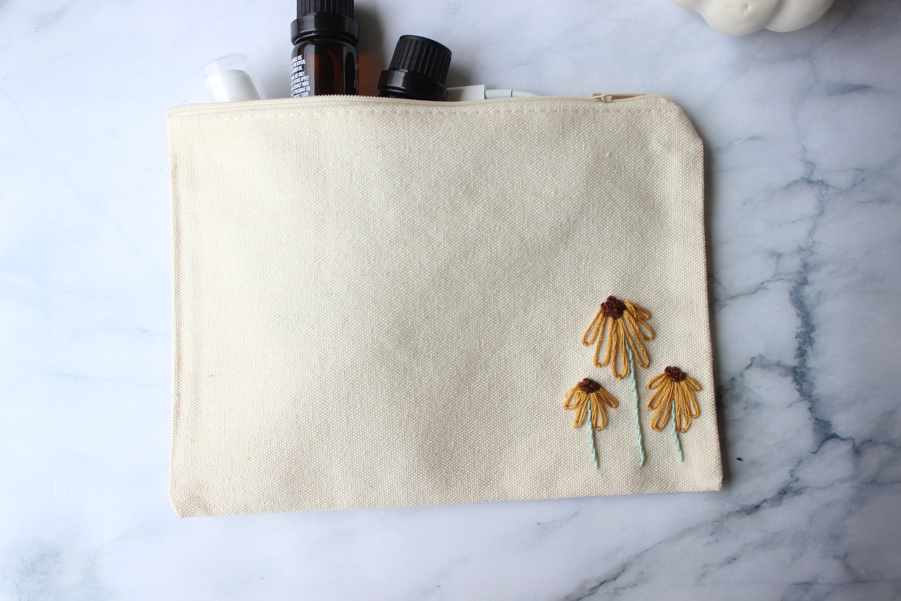 Embroidery pouch hotsell