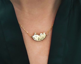 Monument Valley Necklace: Sterling Silver Arizona Desert Jewelry