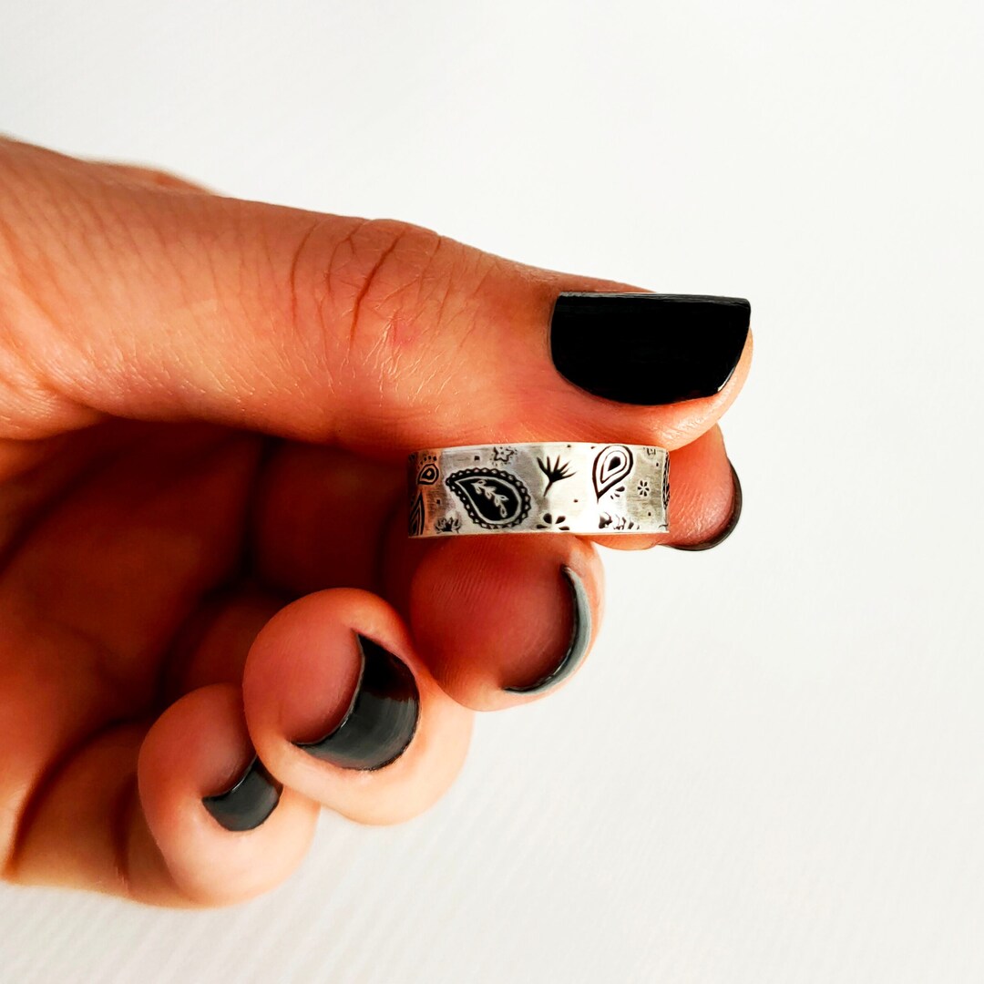 Minimalist Boho Ring, Boho Ethnic Jewelry, Modernist Ring, Dainty Boho