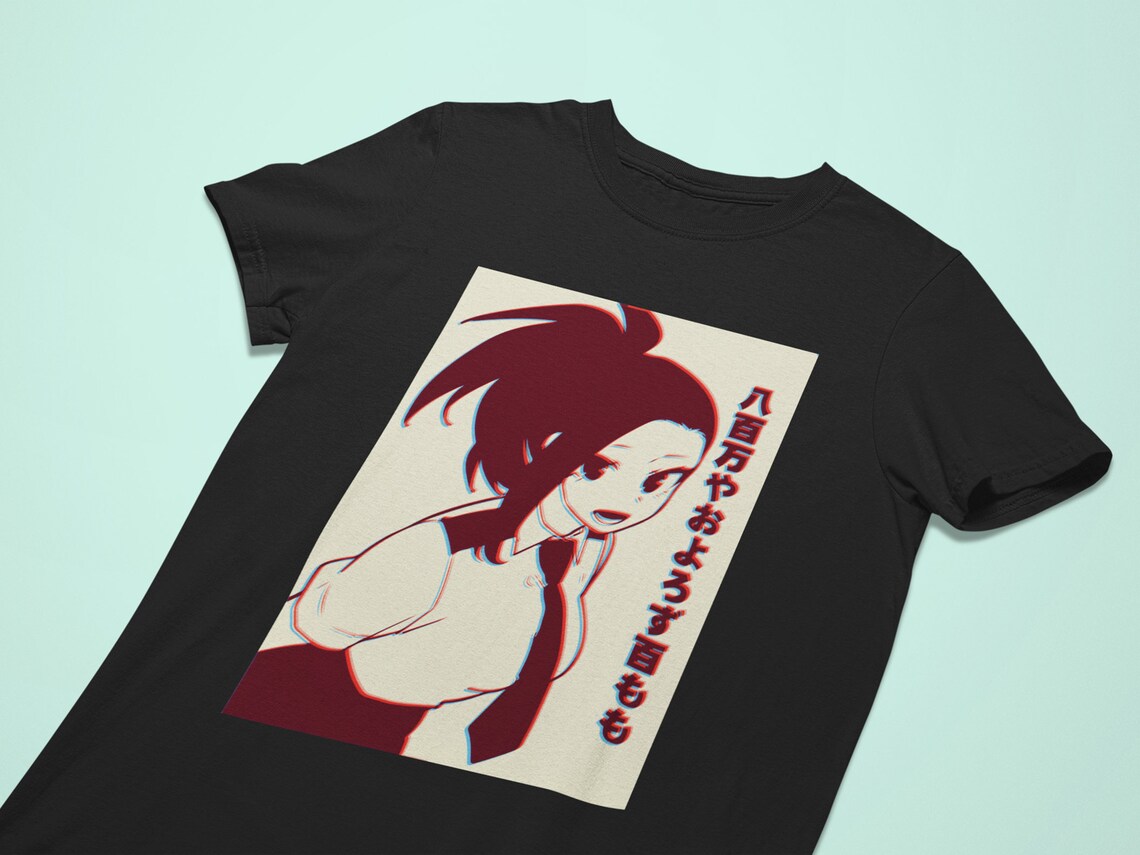 momo yaoyorozu ripped shirt