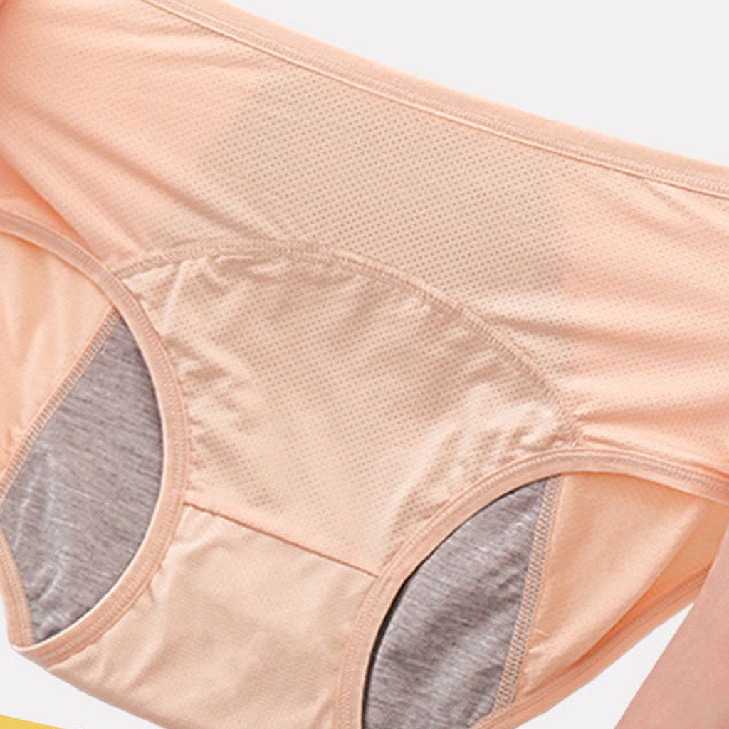 Flowies Sport Period Panties Pink Period Underwear Eco Friendly