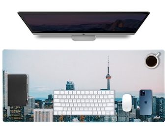 LIMITED DEAL | Lxndscxpe Mouse Pad | High Quality Desk Mat with Unique Design |  Canada | CN Tower, Toronto by Lxndscxpe