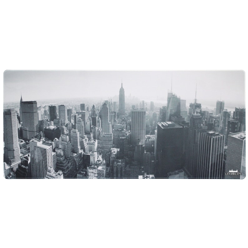 Large Mouse Pad Professional Desk Pad High Quality Desk Mat with Unique Design Big Modern Mouse Mat Manhattan, New York by Lxndscxpe image 3